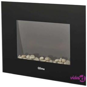 Qlima Stufa Elettrica con Effetto Fiamma EFE 2018 1800 W