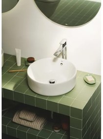 Roca A3270MJ000 - Lavandino da appoggio GAP diametro 39 cm ceramiche/bianco