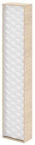 Colonna per mobile bagno Neo Frame SENSEA 1 anta P 17 x L 30 x H 154 cm laccato legno