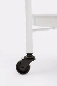 Tavolino da servizio in acciaio ø 44,5 cm Austin – Bizzotto