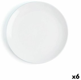 Piatto Piano Ariane Vital Coupe Ceramica Bianco (Ø 31 cm) (6 Unità)