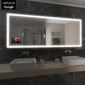 SMART specchio con luminazione M1 premium + SmartScreen with Google TV