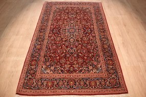 Kashan Tappeto persiano 130x230 (Iran) Annodato A Mano