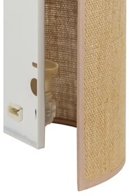 Duolla - Applique YUTE 1xE27/15W/230V diametro 20 cm marrone