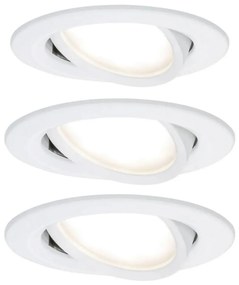 Paulmann 93449 - SET 3xLED/6,5W IP23 Lampada da incasso per bagno NOVA 230V
