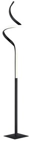 Lampada da terra nera con LED a 3 step dimmerabile - Koers