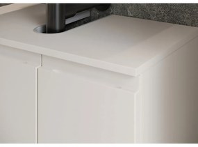 Mobile da lavabo color crema basso 60x56 cm Salinas – Germania