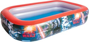 Bestway - Piscina gonfiabile 'family' Star Wars da giardino e veranda 175 x 276 cm