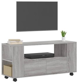 Mobile porta tv grigio sonoma 102x34,5x43 cm legno multistrato