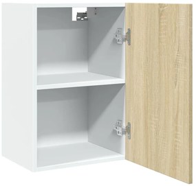 Mobile pensile rovere sonoma 39,5x31x60 cm in legno multistrato