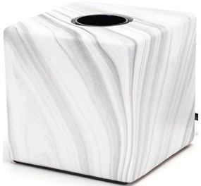 Aigostar - Lampada da tavolo 1xE27/60W/230V bianco/grigio