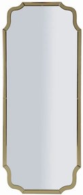 Specchio Da Muro Istanbul Oro Cm 60X2X150 Elegante Design