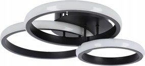 Plafoniera LED 38W 230V nera