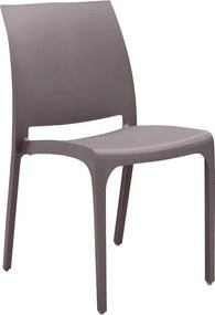 VOLGA - sedia da giardino in plastica