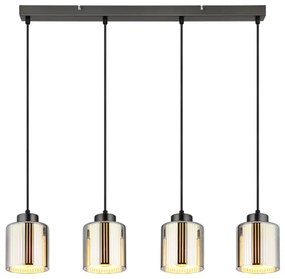 Globo 16056-4H - Lampadario a sospensione con filo FELICIA 4xE27/60W/230V