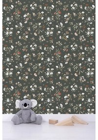 Carta da parati per bambini 10 m x 50 cm Floral Poetry - Lilipinso