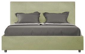 Letto Matrimoniale 160x200 cm con Rete Mika T verde