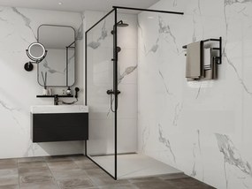 Piatto per doccia da posare o da a incasso 160 x 90 cm in Resina Bianco - LYROSA