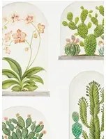 Tapete Terrariums von Sanderson - Chalk/ Green
