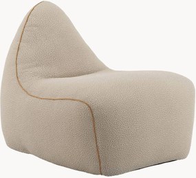 Pouf sacco in teddy-bouclé SACKit