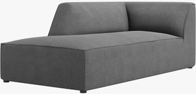 Chaise longue Ruby in tessuto - L180 cm