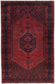 Hamedan Tappeto 130 x 210 (Iran) Annodato A Mano