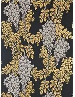 Farrow & Ball Carta da parati Wisteria - Off-Black/ Gold/ Charleston Gray