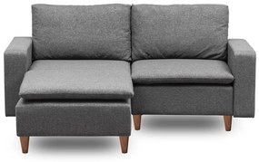 Divano angolare grigio (angolo sinistro) Lungo - Balcab Home