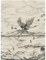 Coordonne Wandbild Herons Poetry - Nacre