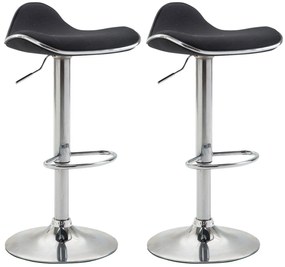 Set Barhocker Shanghai Stoff: Eleganza Regolabile Per İl Tuo Spazio Abitativo / Taupe