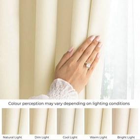 Tenda parzialmente oscurante avorio 140x270 cm Carli – Restilo