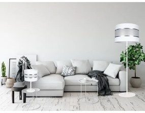 Lampada con piedistallo CORAL 1xE27/60W/230V bianco