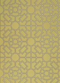 Tapete Knot Garden v. Osborne & Little - Ochre/ Gold