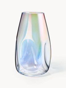 Vaso grande in vetro soffiato Rainbow, alt. 35 cm