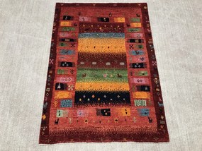 Gabbeh Tappeto persiano 100x140 (Iran) Annodato A Mano