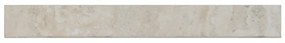 Piastrella battiscopa Classique Sand in monocottura smaltata sabbia satinato L 60 x H 7 cm x Sp 10 mm