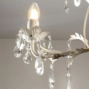 ONLI - Lampadario a catena TERESA 3xE14/6W/230V bianco