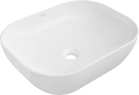 Mexen Rosa lavabo da appoggio 50 x 40 cm, bianco - 21095000