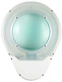 Lampada da tavolo a LED con lente d'ingrandimento LED/9W/230V bianca
