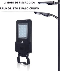 Lampione ad Energia Solare 3000 Lumen