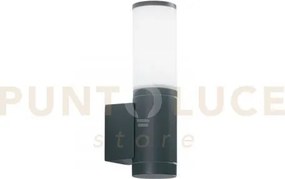 Applique led discovery antracite 13w 1440lm 4000k ip54 7x10,5x25cm