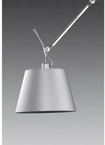 Artemide tolomeo sospensione decentrata con diffusore in Raso diametro 36 cm