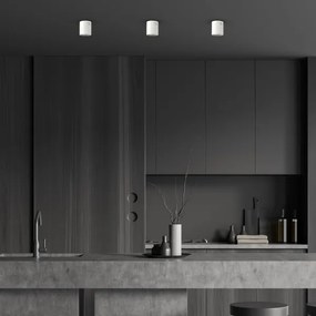 Faretto LED GEORGE 1xE27/6W/230V diametro 11 cm bianco