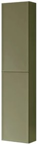 Colonna per mobile bagno Pixel 2 ante P 27 x L 30 x H 160 cm laccato opaco verde salvia