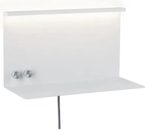 Paulmann 78919 - LED/4,5W Lampada dimmerabile con mensola e USB + LED/1,6W 230V