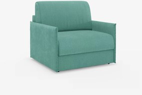 Evans poltrona letto compatta con materasso - sfoderabile in tessuto smacchiabile T23