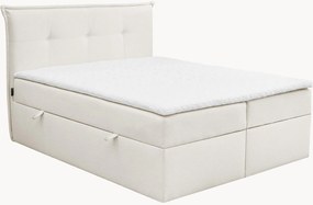 Letto boxspring fatto a mano con contenitore Cloud, H3