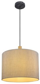 Globo 15378H - Lampadario a sospensione con filo ROGER 1xE27/40W/230V