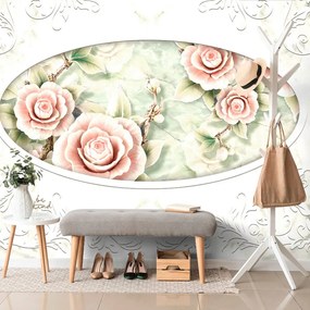 Carta da parati – Rose di pietra