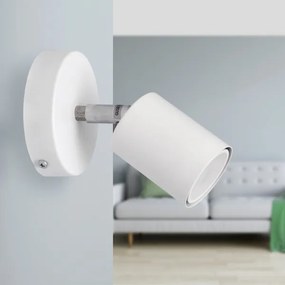 LED Luce Spot da parete a LED TUNE 1xGU10/4,8W/230V bianco